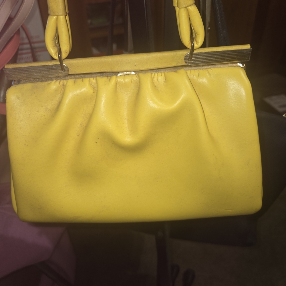 Chic Yellow Clutch for Women